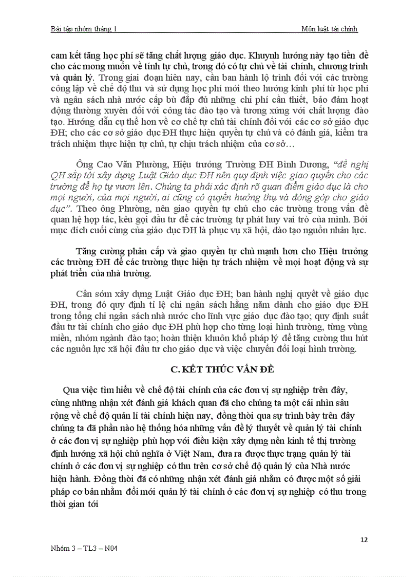 image for page Tìm hiểu chế độ tài chính của các đơn vị sự nghiệp có thu và những nhận xét đánh giá