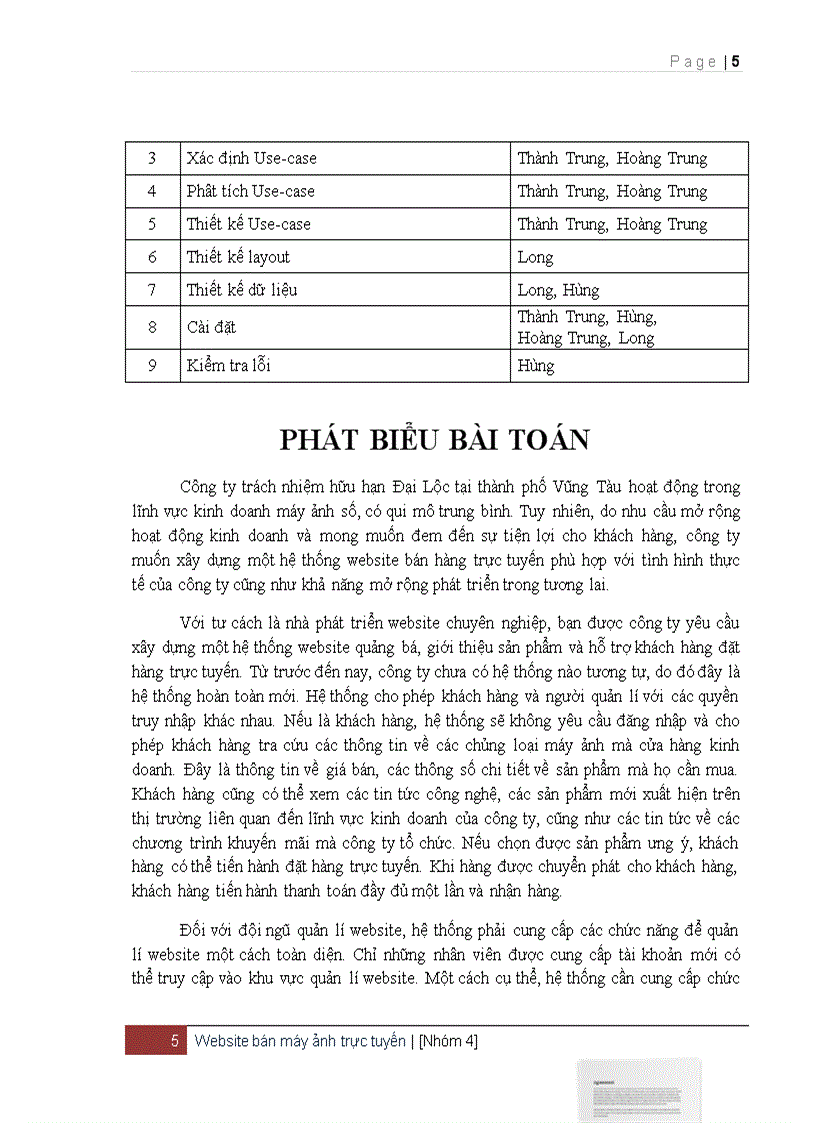 image for page Hệ thống website bán máy ảnh trực tuyến