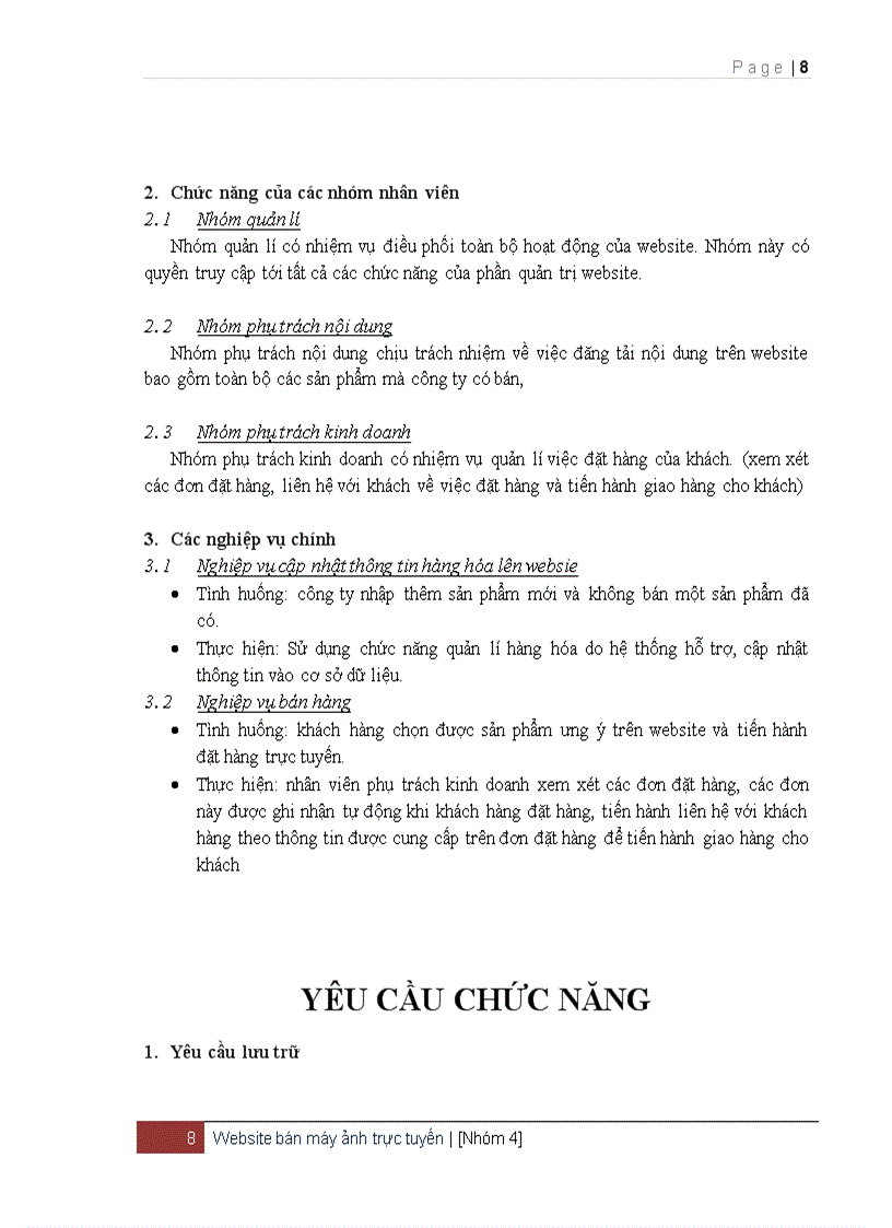 image for page Hệ thống website bán máy ảnh trực tuyến