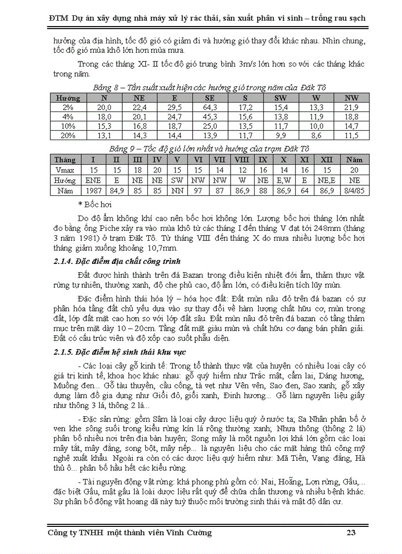image for page Đánh giá tác động môi trường dự án xây dựng nhà máy xử lý rác thải sản xuất phân vi sinh trồng rau sạch