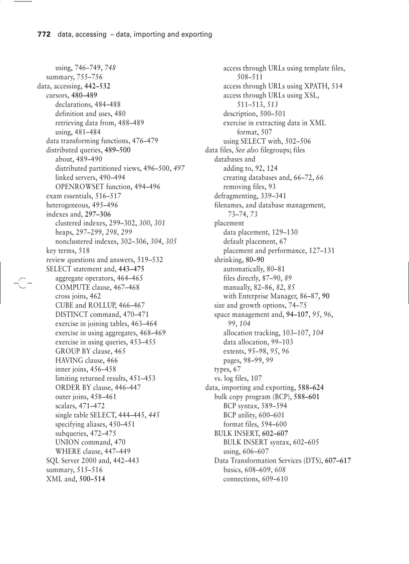 MCSE SQL Server 2000 Design Study Guide