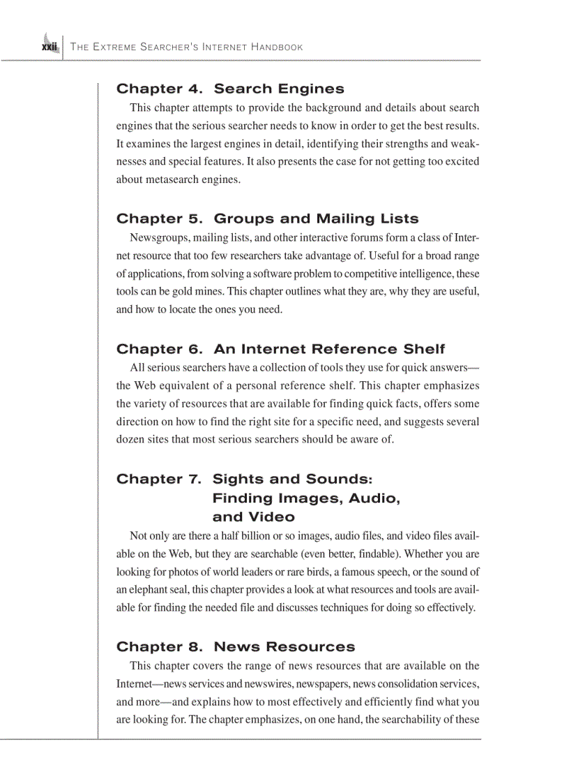 image for page The extreme searcher s internet handbook