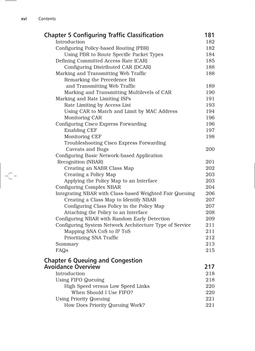 image for page Administering cisco qos for ip networks