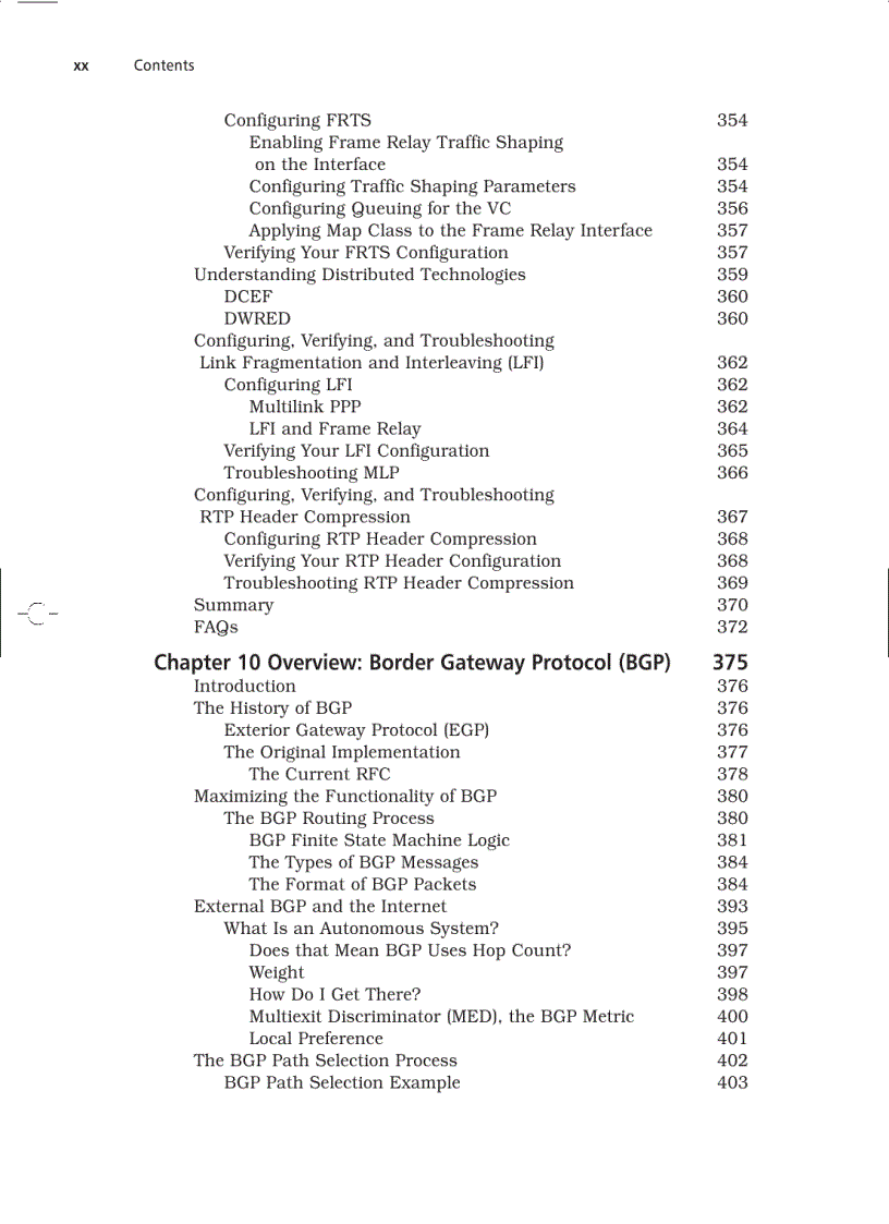 image for page Administering cisco qos for ip networks