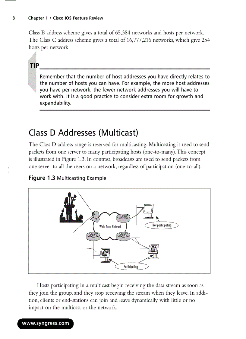 image for page Administering cisco qos for ip networks