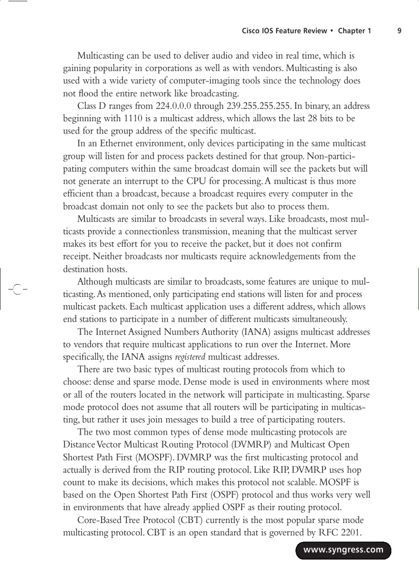 image for page Administering cisco qos for ip networks