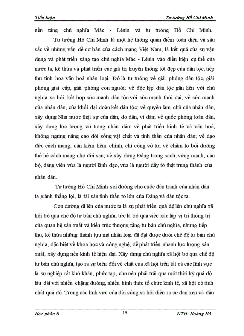 image for page Vận dụng Tư tưởng Hồ Chí Minh