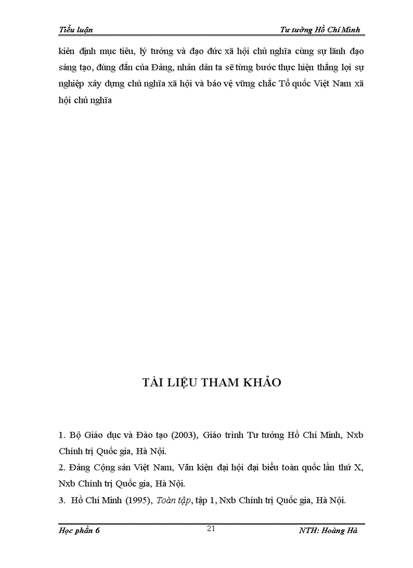 image for page Vận dụng Tư tưởng Hồ Chí Minh