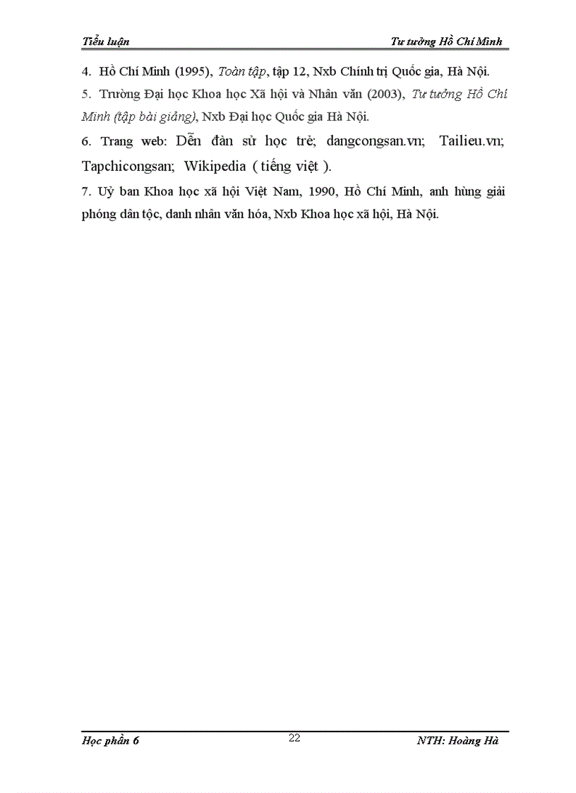 image for page Vận dụng Tư tưởng Hồ Chí Minh