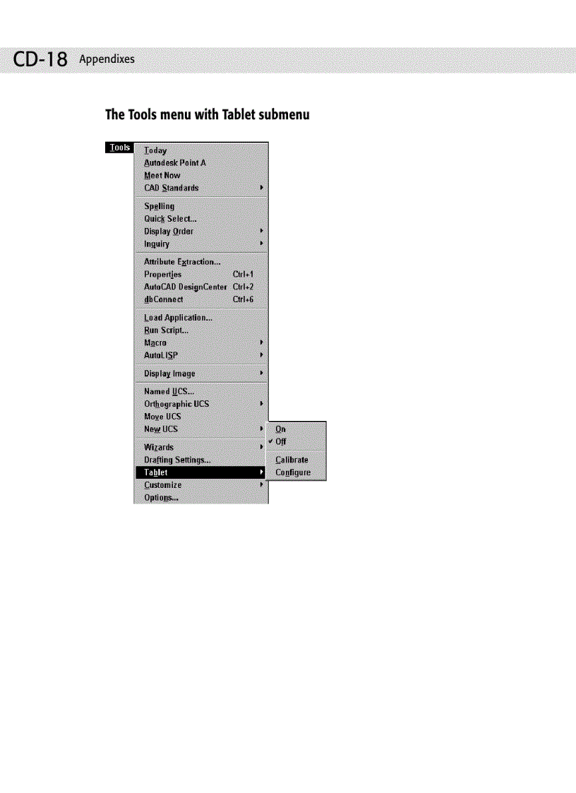 image for page AutoCAD 2002 Menus and Toolbars