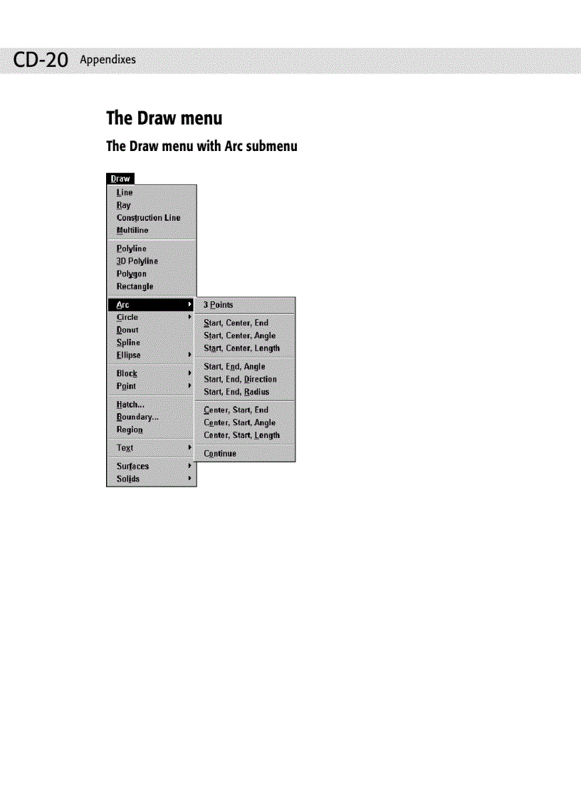 image for page AutoCAD 2002 Menus and Toolbars