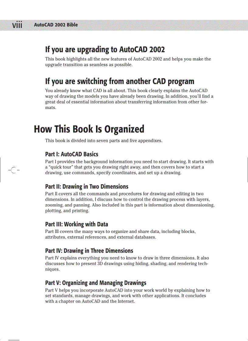 image for page Autocad 2002 bible