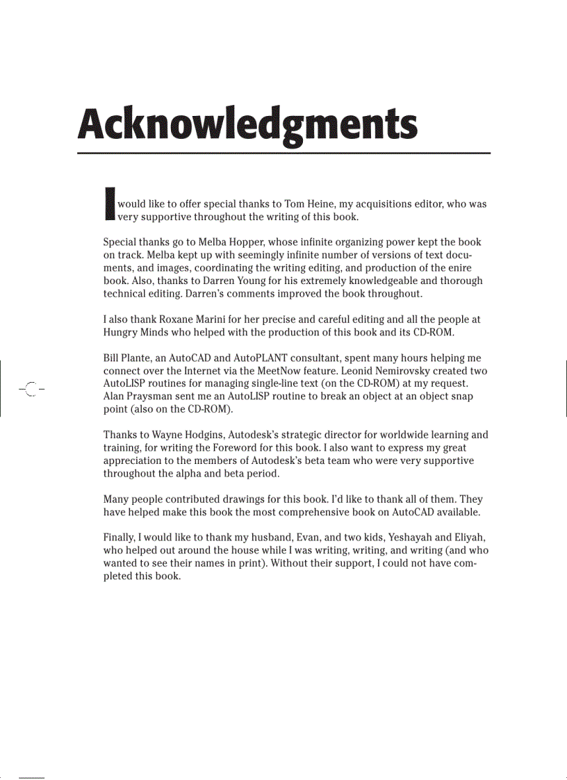 image for page Autocad 2002 bible