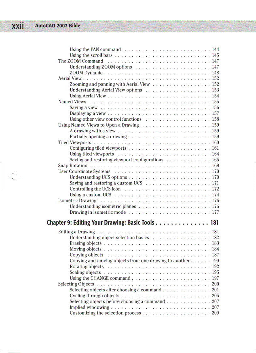 image for page Autocad 2002 bible