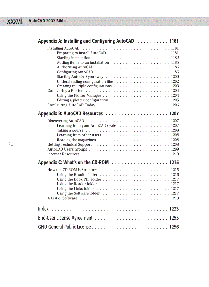 image for page Autocad 2002 bible