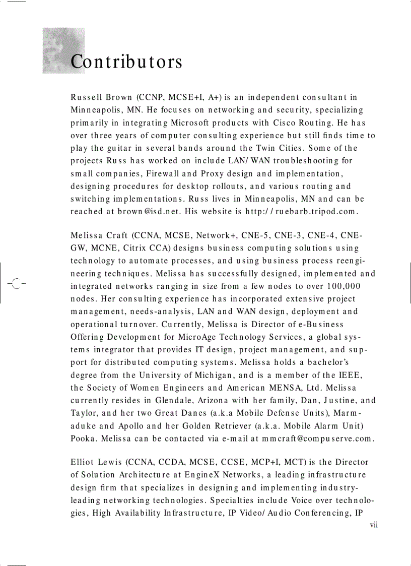 image for page Building Cisco Networks for Windows 2000