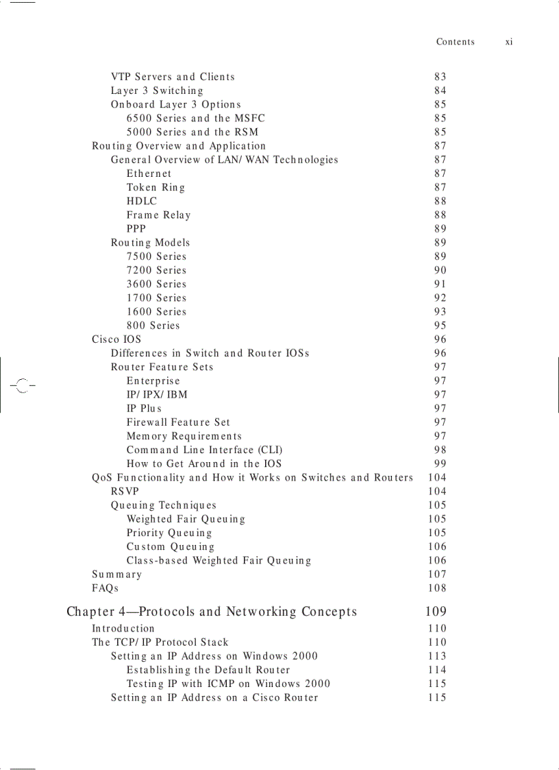 image for page Building Cisco Networks for Windows 2000