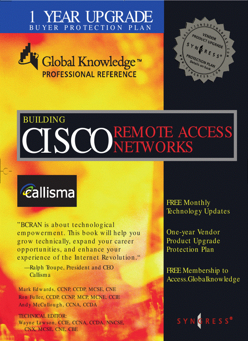 image for page Building Cisco Remote Access Networks