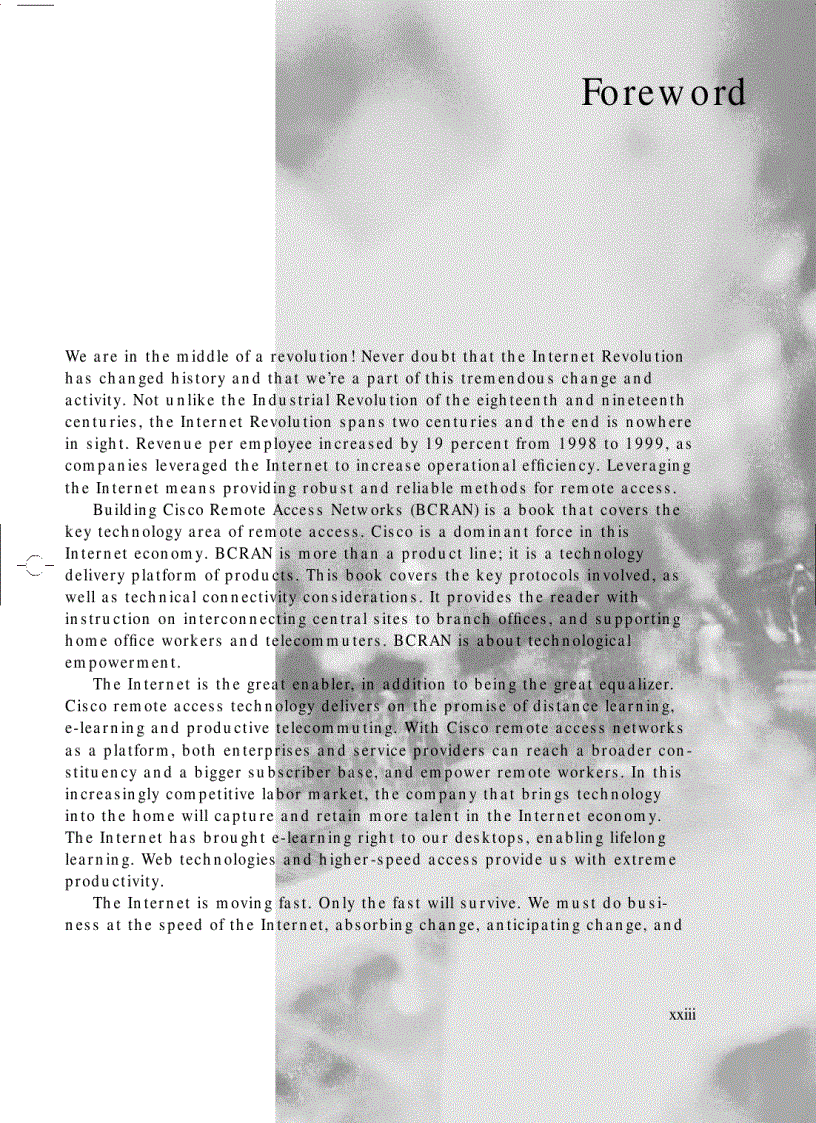 image for page Building Cisco Remote Access Networks