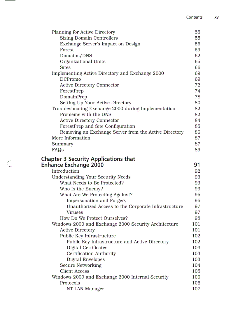image for page Configuring Exchange 2000 Server