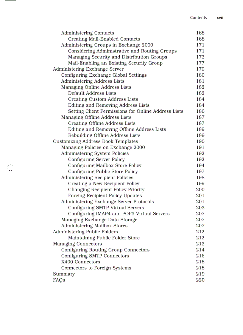 image for page Configuring Exchange 2000 Server