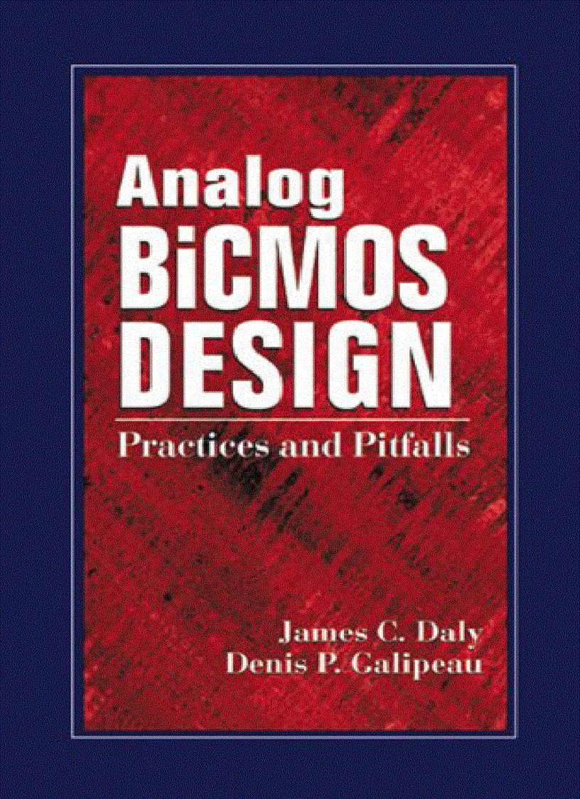 image for page Analog bicmos design practices and pitfalls
