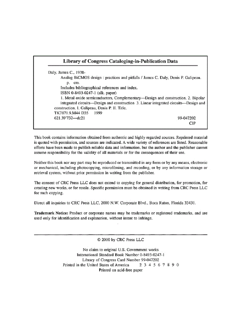 image for page Analog bicmos design practices and pitfalls