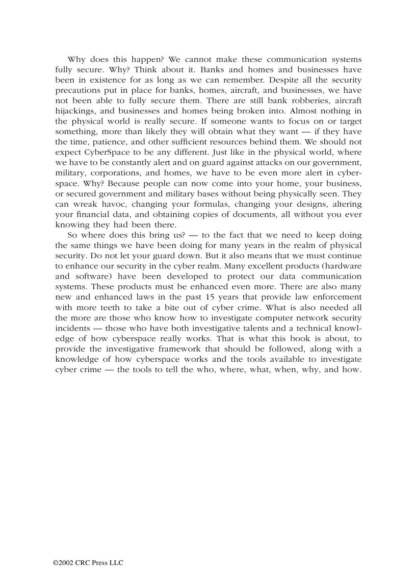 image for page Cyber crime investigator s field guide