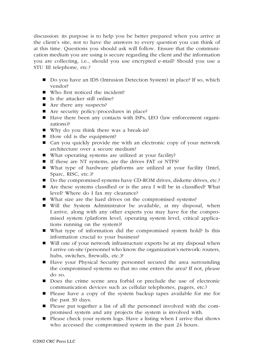 image for page Cyber crime investigator s field guide