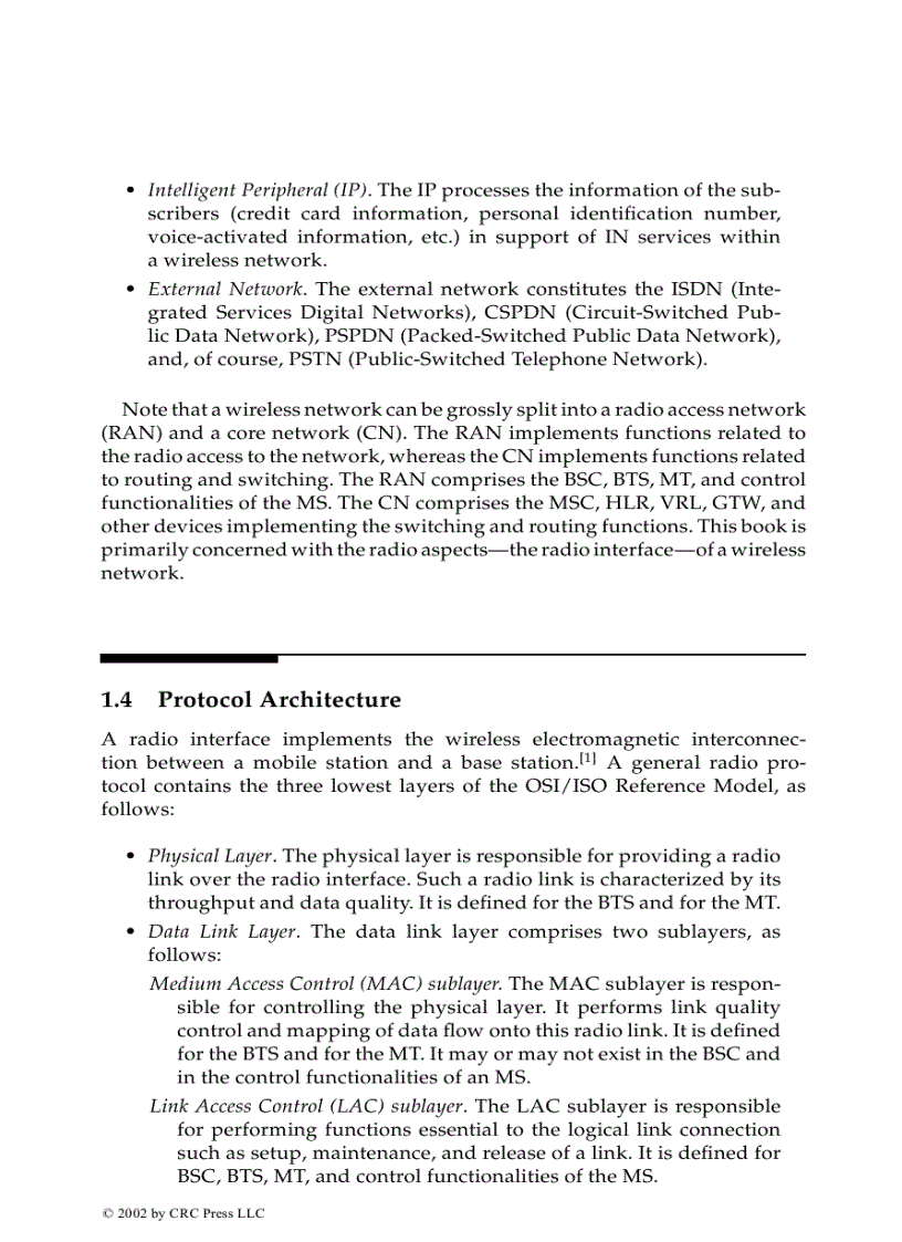 image for page Wireless technology protocols standards and techniques