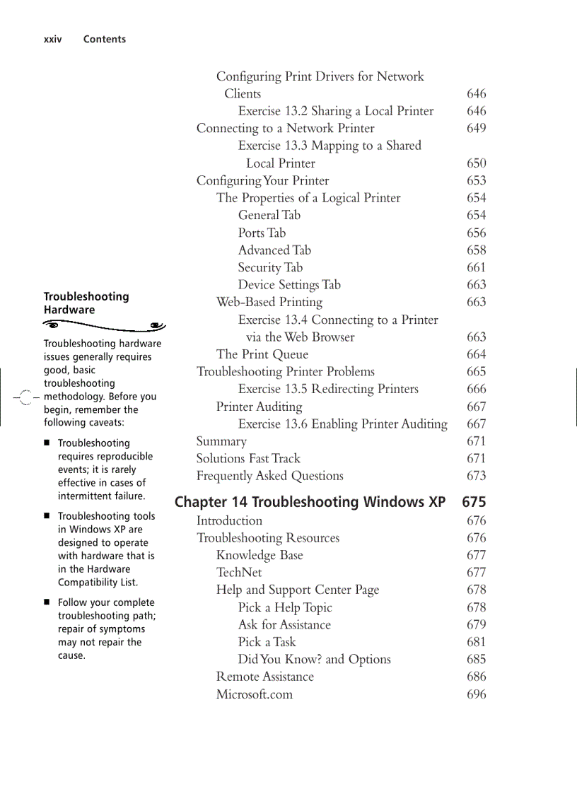 image for page Configuring and Troubleshooting Windows XP Professional