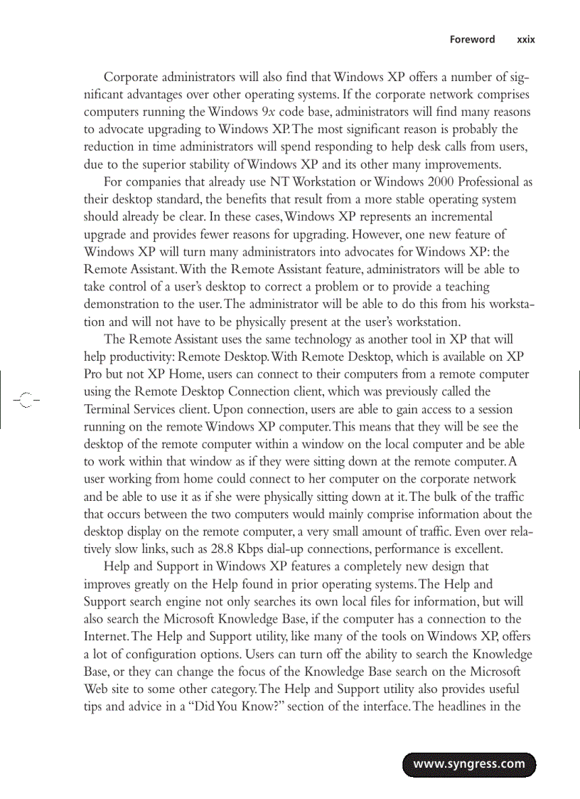 image for page Configuring and Troubleshooting Windows XP Professional