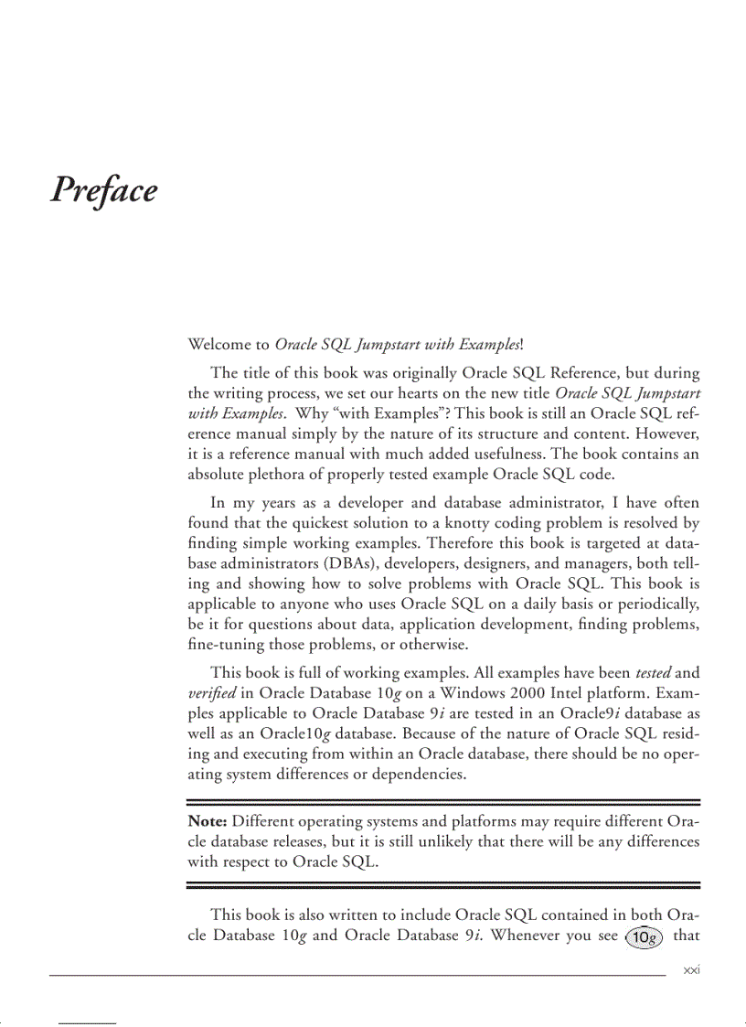 image for page Oracle sql jumpstart with examples