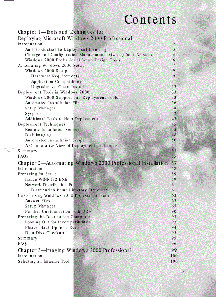 image for page Deploying Windows 2000 with Support Tools