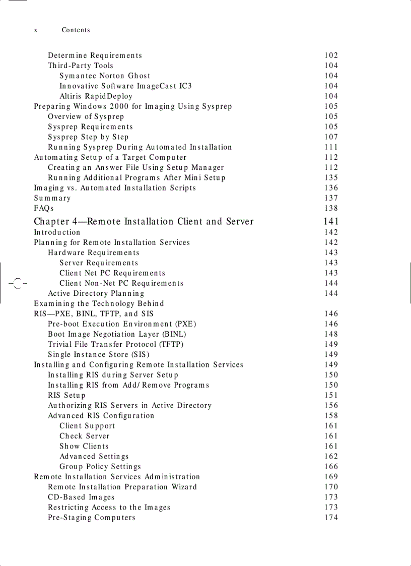 image for page Deploying Windows 2000 with Support Tools