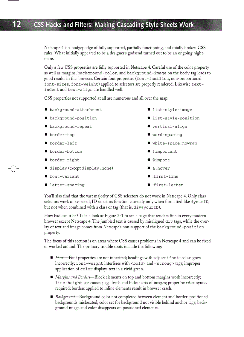 image for page CSS Hacks and Filters