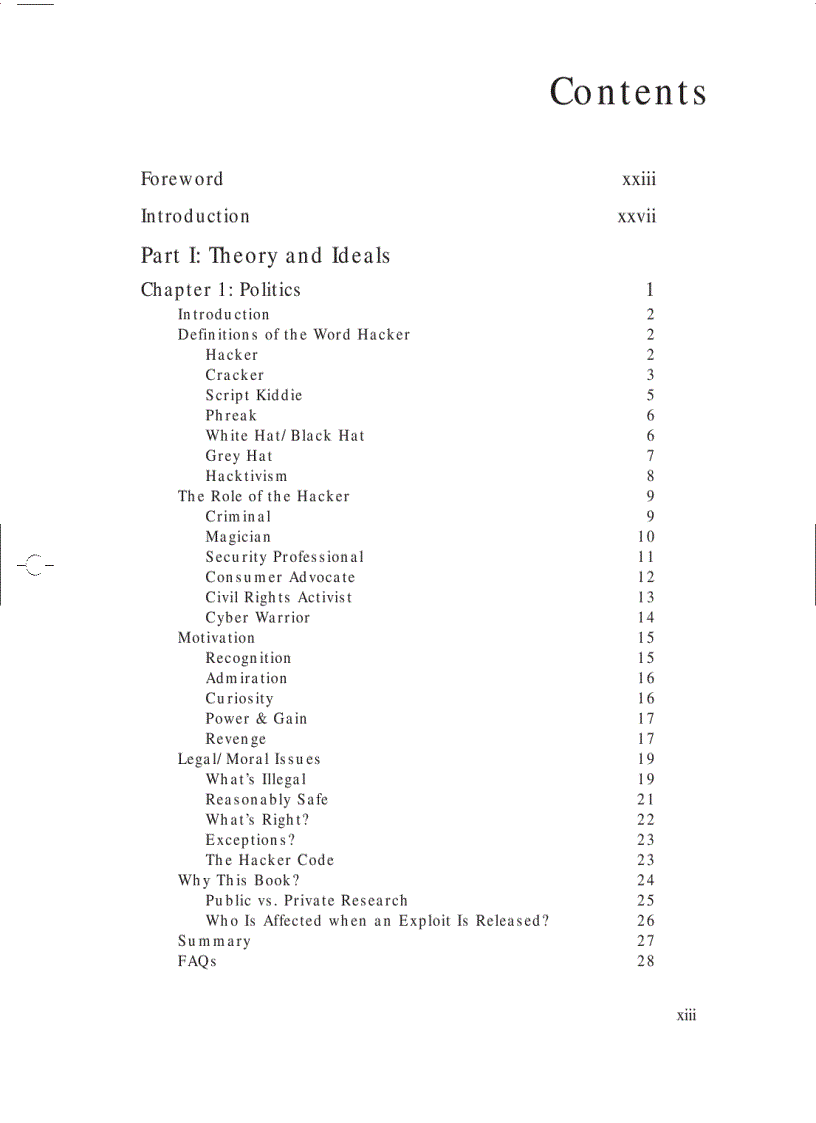 image for page Hack proofing your network Internet tradecraft