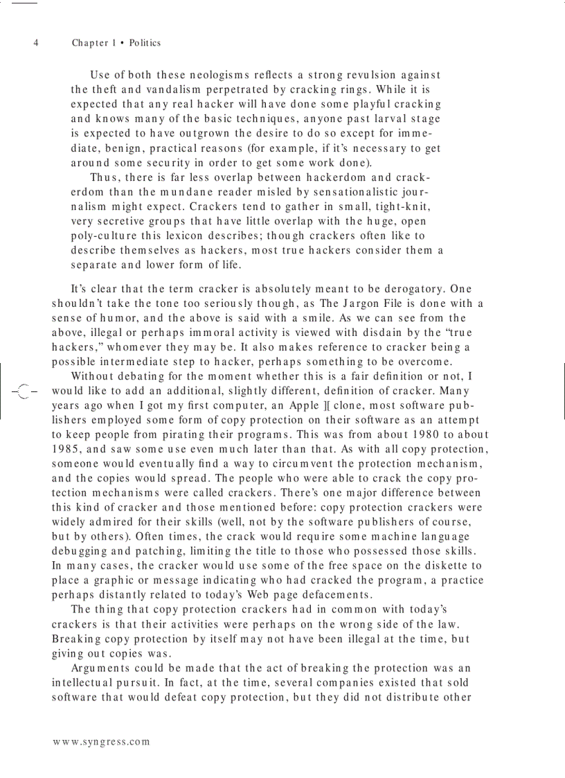 image for page Hack proofing your network Internet tradecraft