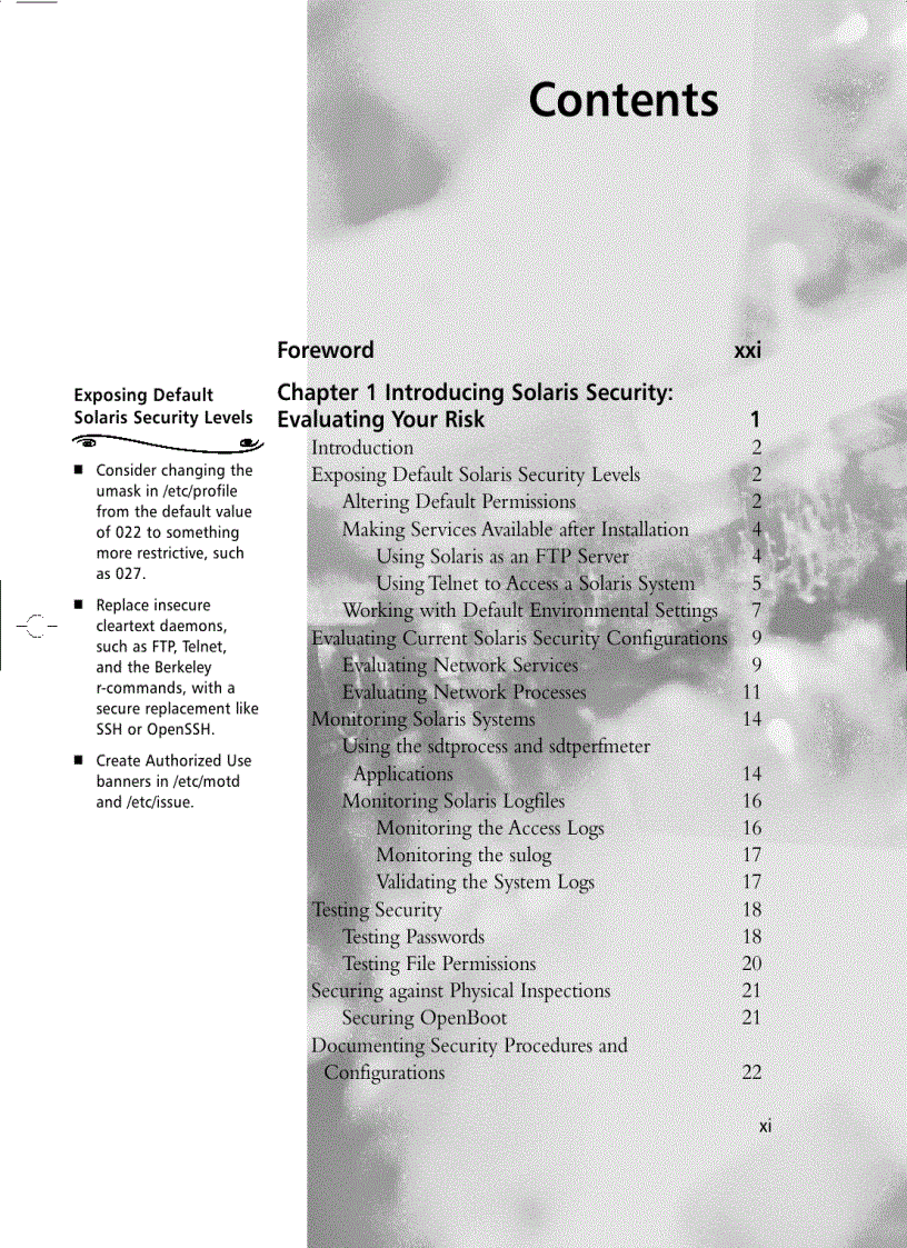 image for page Hack proofing Sun Solaris 8