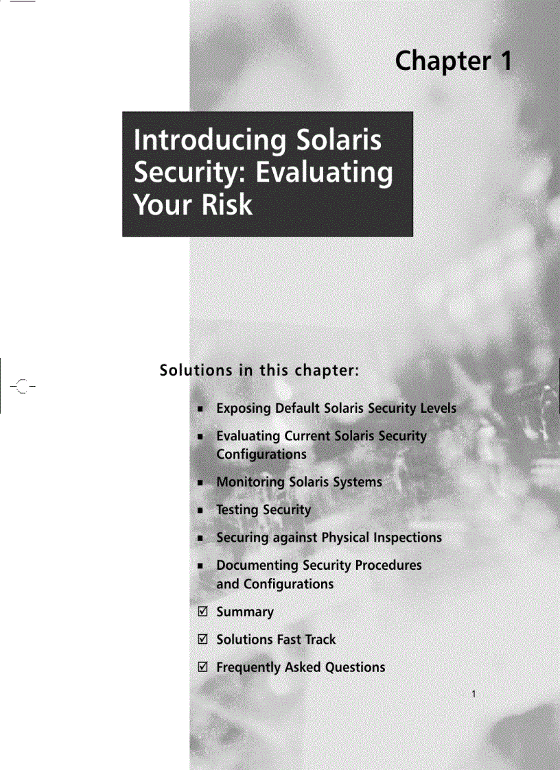 image for page Hack proofing Sun Solaris 8
