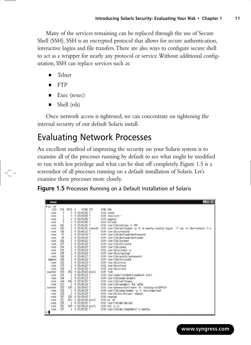 image for page Hack proofing Sun Solaris 8