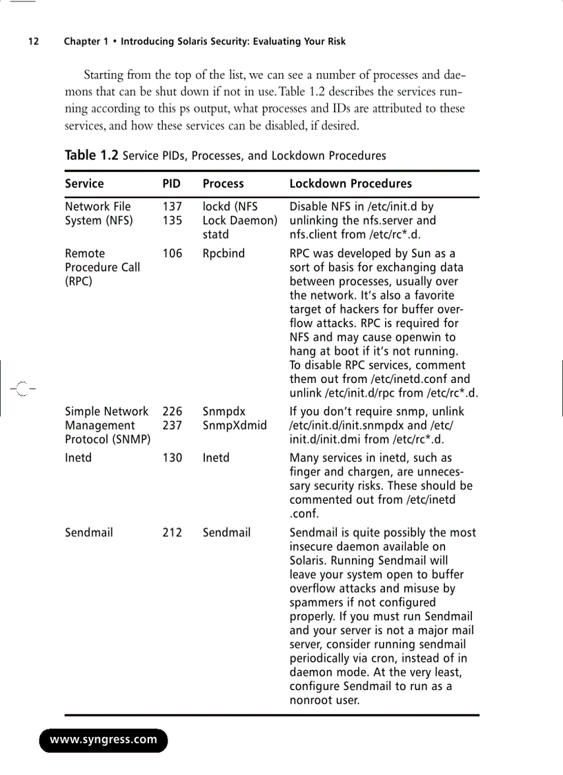 image for page Hack proofing Sun Solaris 8