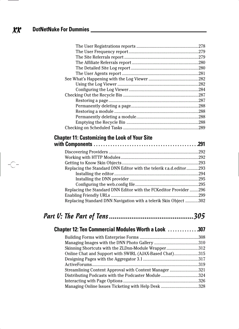 image for page Dotnetnuke for dummies