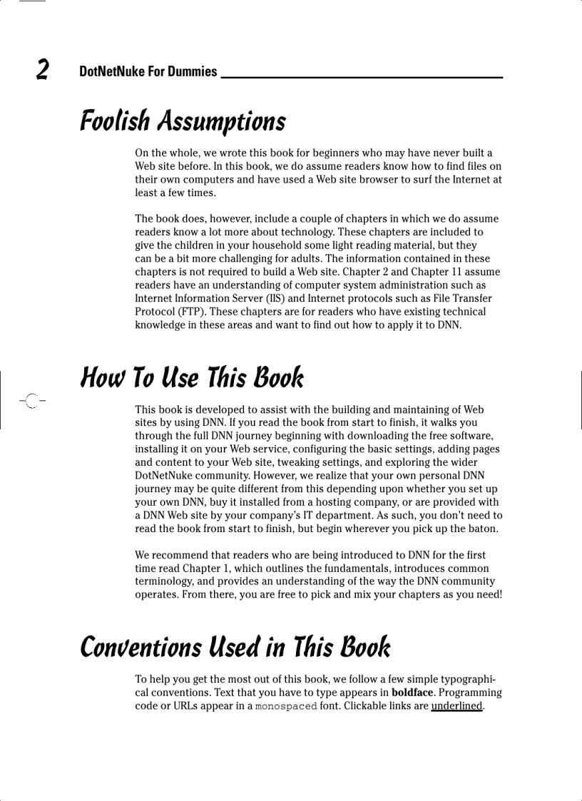 image for page Dotnetnuke for dummies