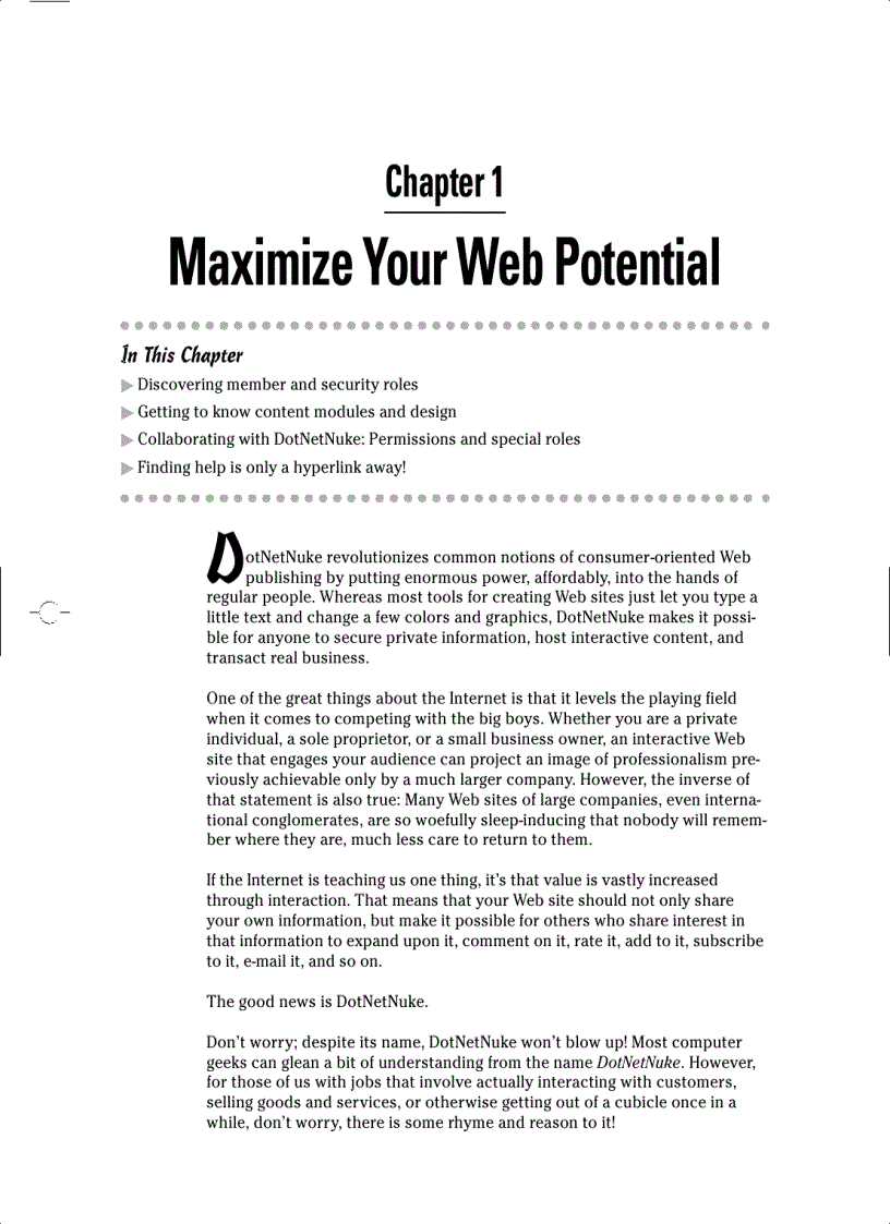 image for page Dotnetnuke for dummies