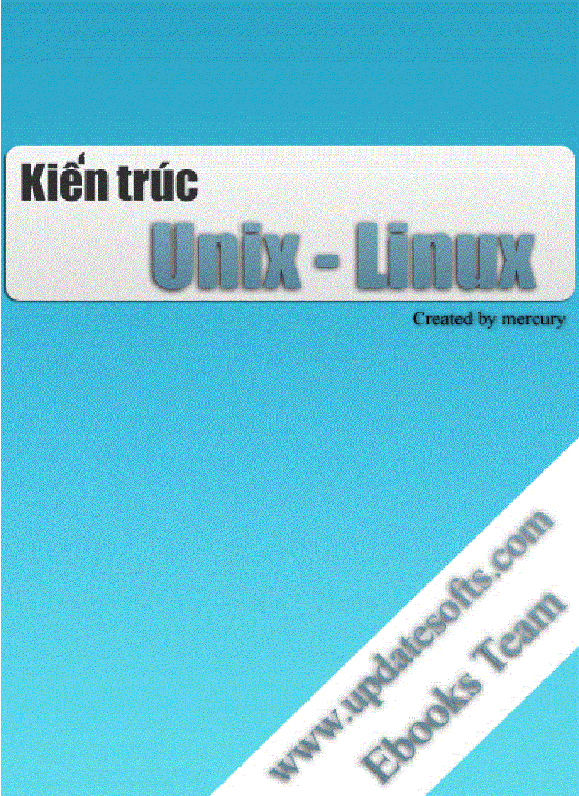 image for page Kiến trúc Unix Linux