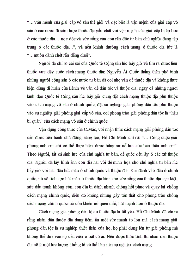 image for page Đánh giá nội dung tư tưởng quan điểm sáng tạo của Hồ Chí Minh về cách mạng giải phóng dân tộc