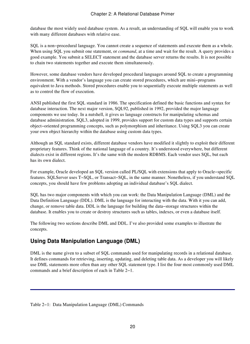image for page Java data access jdbc jndi and jaxp