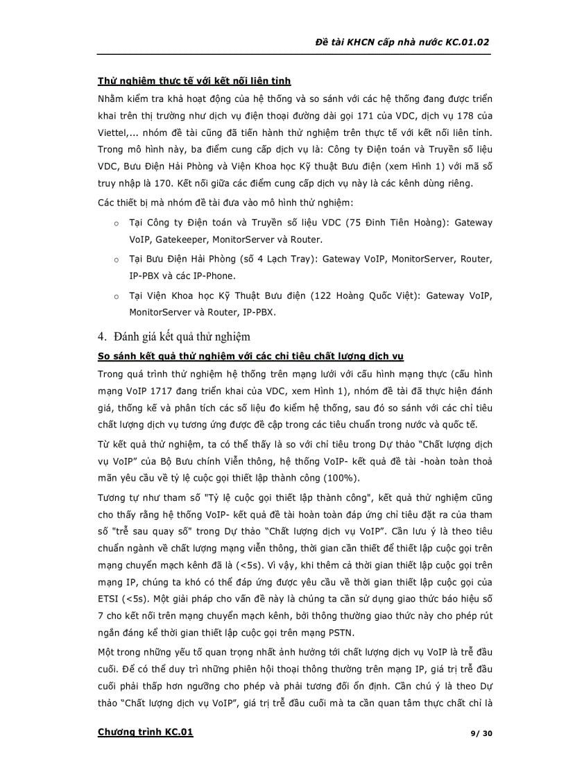 image for page Nghiên cứu phát triển và ứng dụng công nghệ dịch vụ mạng Ip tiếp cận công nghê Internet thế hệ mới