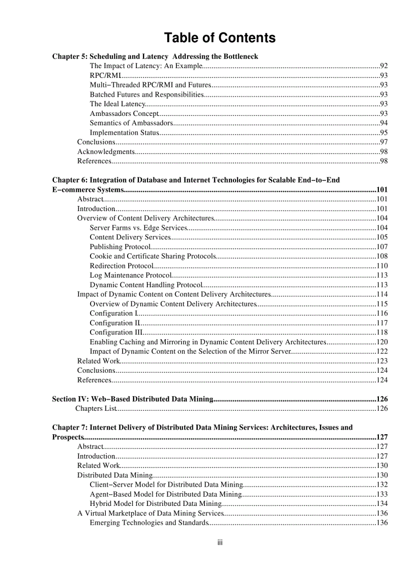 image for page Architectural issues of web enabled electronic business